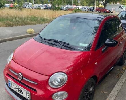Красный Фиат 500, объемом двигателя 1.37 л и пробегом 112 тыс. км за 10500 $, фото 1 на Automoto.ua