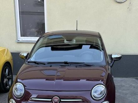 Красный Фиат 500, объемом двигателя 1.24 л и пробегом 113 тыс. км за 9200 $, фото 1 на Automoto.ua