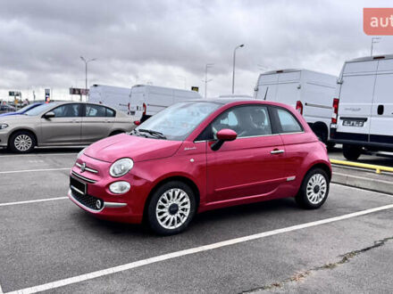 Червоний Фіат 500, об'ємом двигуна 1.24 л та пробігом 20 тис. км за 13999 $, фото 1 на Automoto.ua