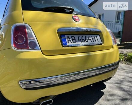 Желтый Фиат 500, объемом двигателя 1.24 л и пробегом 195 тыс. км за 5750 $, фото 10 на Automoto.ua