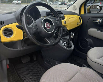 Желтый Фиат 500, объемом двигателя 1.37 л и пробегом 103 тыс. км за 5400 $, фото 9 на Automoto.ua