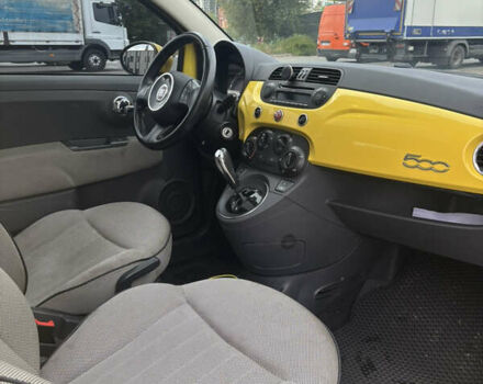 Желтый Фиат 500, объемом двигателя 1.37 л и пробегом 103 тыс. км за 5400 $, фото 8 на Automoto.ua