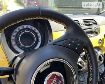 Желтый Фиат 500, объемом двигателя 1.24 л и пробегом 195 тыс. км за 5750 $, фото 21 на Automoto.ua