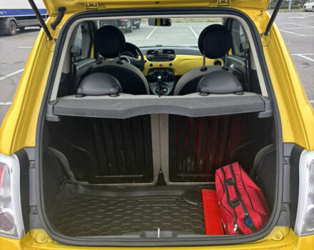 Желтый Фиат 500, объемом двигателя 1.37 л и пробегом 103 тыс. км за 5400 $, фото 13 на Automoto.ua