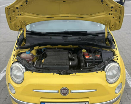 Желтый Фиат 500, объемом двигателя 1.37 л и пробегом 103 тыс. км за 5400 $, фото 14 на Automoto.ua