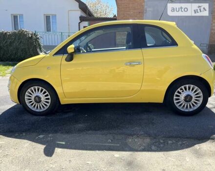 Желтый Фиат 500, объемом двигателя 1.24 л и пробегом 195 тыс. км за 5750 $, фото 19 на Automoto.ua