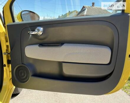 Желтый Фиат 500, объемом двигателя 1.24 л и пробегом 195 тыс. км за 5750 $, фото 14 на Automoto.ua