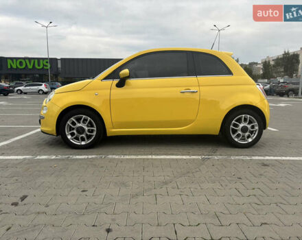 Желтый Фиат 500, объемом двигателя 1.37 л и пробегом 103 тыс. км за 5400 $, фото 3 на Automoto.ua