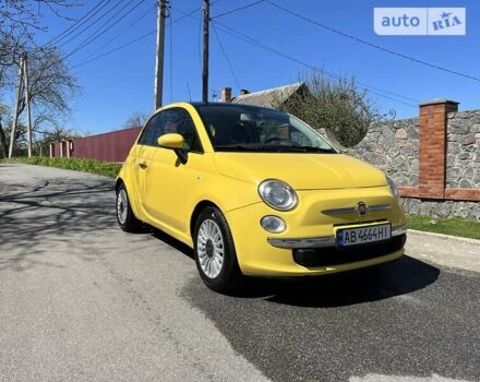 Желтый Фиат 500, объемом двигателя 1.24 л и пробегом 195 тыс. км за 5750 $, фото 5 на Automoto.ua