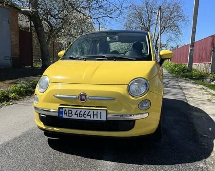 Желтый Фиат 500, объемом двигателя 1.24 л и пробегом 195 тыс. км за 5750 $, фото 3 на Automoto.ua