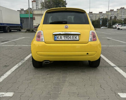 Фіат 500 2008 у Києві на Automoto.ua Жовтий Фіат 500, об'ємом двигуна 1.37 л та пробігом 103 тис. км за 5700 $, фото 5 на Automoto.ua