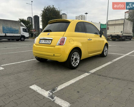 Желтый Фиат 500, объемом двигателя 1.37 л и пробегом 103 тыс. км за 5400 $, фото 6 на Automoto.ua