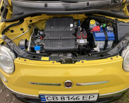 Желтый Фиат 500, объемом двигателя 1.24 л и пробегом 117 тыс. км за 6000 $, фото 6 на Automoto.ua