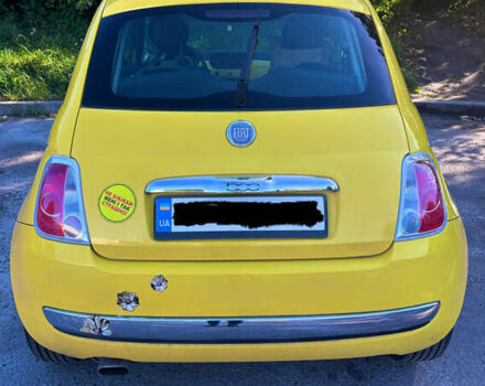 Желтый Фиат 500, объемом двигателя 1.24 л и пробегом 130 тыс. км за 6000 $, фото 9 на Automoto.ua