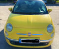 Желтый Фиат 500, объемом двигателя 1.24 л и пробегом 130 тыс. км за 6000 $, фото 1 на Automoto.ua