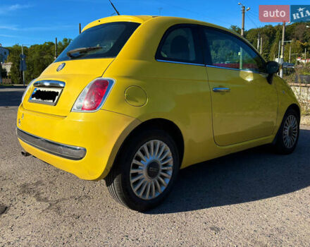 Желтый Фиат 500, объемом двигателя 1.24 л и пробегом 130 тыс. км за 6000 $, фото 10 на Automoto.ua