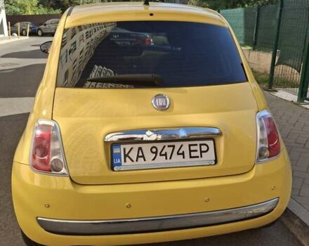 Жовтий Фіат 500, об'ємом двигуна 1.4 л та пробігом 107 тис. км за 7000 $, фото 1 на Automoto.ua