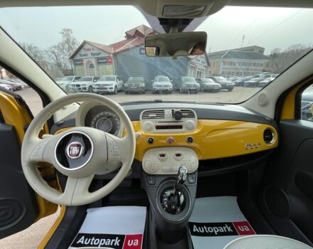 Желтый Фиат 500, объемом двигателя 1.3 л и пробегом 38 тыс. км за 9690 $, фото 28 на Automoto.ua