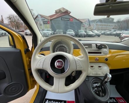 Желтый Фиат 500, объемом двигателя 1.3 л и пробегом 38 тыс. км за 9690 $, фото 29 на Automoto.ua