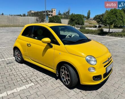 Желтый Фиат 500, объемом двигателя 1.4 л и пробегом 121 тыс. км за 7800 $, фото 4 на Automoto.ua