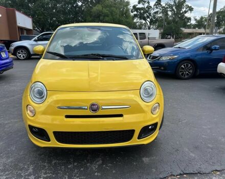 Желтый Фиат 500, объемом двигателя 1.4 л и пробегом 78 тыс. км за 6200 $, фото 1 на Automoto.ua