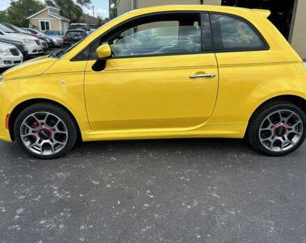 Желтый Фиат 500, объемом двигателя 1.4 л и пробегом 78 тыс. км за 6200 $, фото 7 на Automoto.ua