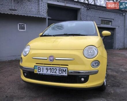 Жовтий Фіат 500, об'ємом двигуна 1.37 л та пробігом 79 тис. км за 8500 $, фото 2 на Automoto.ua