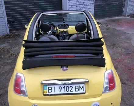 Жовтий Фіат 500, об'ємом двигуна 1.37 л та пробігом 79 тис. км за 8500 $, фото 9 на Automoto.ua