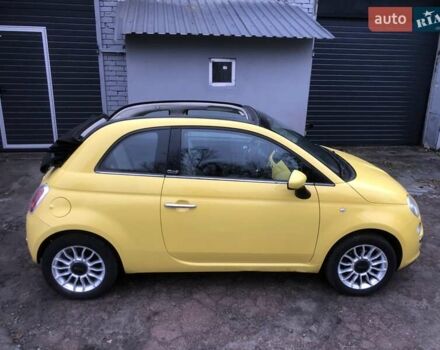 Жовтий Фіат 500, об'ємом двигуна 1.37 л та пробігом 79 тис. км за 8500 $, фото 11 на Automoto.ua