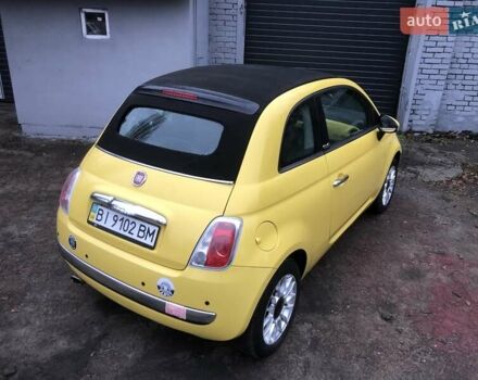 Жовтий Фіат 500, об'ємом двигуна 1.37 л та пробігом 79 тис. км за 8500 $, фото 6 на Automoto.ua