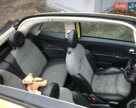 Жовтий Фіат 500, об'ємом двигуна 1.37 л та пробігом 79 тис. км за 8500 $, фото 14 на Automoto.ua