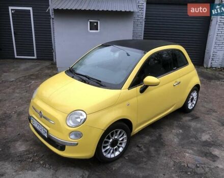 Жовтий Фіат 500, об'ємом двигуна 1.37 л та пробігом 79 тис. км за 8500 $, фото 1 на Automoto.ua