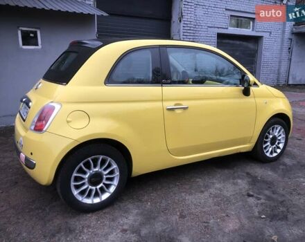 Жовтий Фіат 500, об'ємом двигуна 1.37 л та пробігом 79 тис. км за 8500 $, фото 5 на Automoto.ua