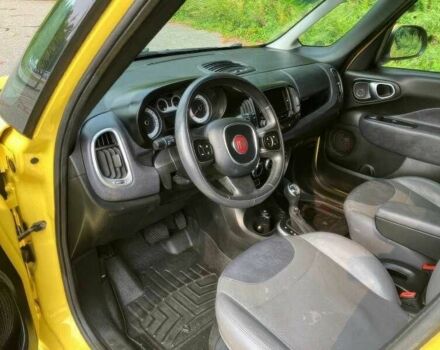 Желтый Фиат 500, объемом двигателя 1.4 л и пробегом 98 тыс. км за 3900 $, фото 7 на Automoto.ua