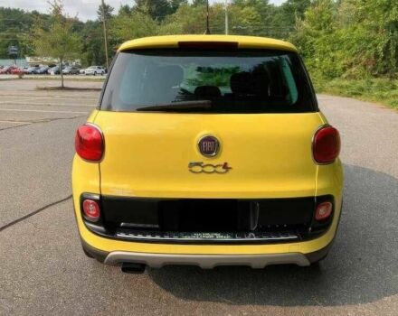 Желтый Фиат 500, объемом двигателя 1.4 л и пробегом 98 тыс. км за 3900 $, фото 5 на Automoto.ua