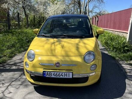 Фиат 500 2008 в Виннице на Automoto.ua Желтый Фиат 500, объемом двигателя 1.24 л и пробегом 195 тыс. км за 5750 $, фото 1 на Automoto.ua