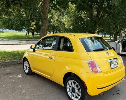 Желтый Фиат 500, объемом двигателя 1.37 л и пробегом 128 тыс. км за 6900 $, фото 1 на Automoto.ua