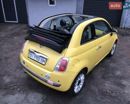 Жовтий Фіат 500, об'ємом двигуна 1.37 л та пробігом 79 тис. км за 8500 $, фото 1 на Automoto.ua