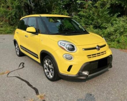 Желтый Фиат 500, объемом двигателя 1.4 л и пробегом 98 тыс. км за 3900 $, фото 1 на Automoto.ua