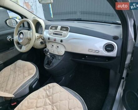 Серый Фиат 500, объемом двигателя 1.24 л и пробегом 190 тыс. км за 3999 $, фото 7 на Automoto.ua