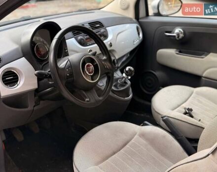 Серый Фиат 500, объемом двигателя 1.37 л и пробегом 158 тыс. км за 6100 $, фото 7 на Automoto.ua