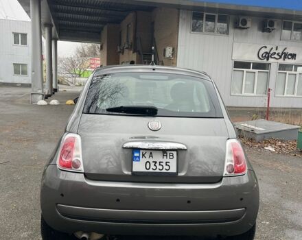 Серый Фиат 500, объемом двигателя 1.4 л и пробегом 203 тыс. км за 5699 $, фото 3 на Automoto.ua