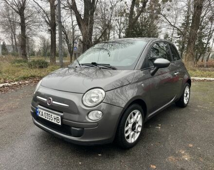 Серый Фиат 500, объемом двигателя 1.4 л и пробегом 203 тыс. км за 5699 $, фото 1 на Automoto.ua