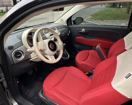 Серый Фиат 500, объемом двигателя 1.37 л и пробегом 132 тыс. км за 7200 $, фото 6 на Automoto.ua