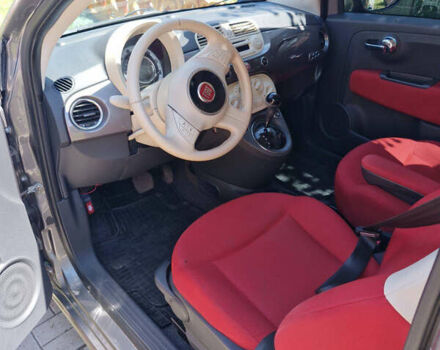 Серый Фиат 500, объемом двигателя 1.37 л и пробегом 132 тыс. км за 7200 $, фото 13 на Automoto.ua