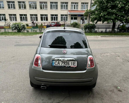 Серый Фиат 500, объемом двигателя 1.37 л и пробегом 132 тыс. км за 7200 $, фото 3 на Automoto.ua