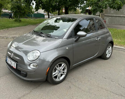 Серый Фиат 500, объемом двигателя 1.37 л и пробегом 132 тыс. км за 7200 $, фото 1 на Automoto.ua