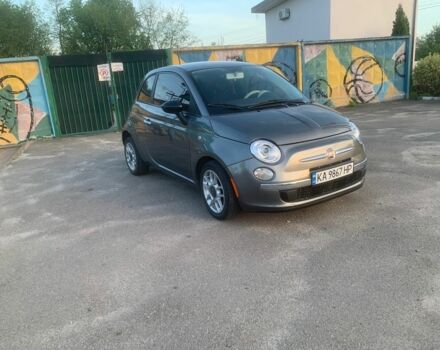 Серый Фиат 500, объемом двигателя 1.4 л и пробегом 173 тыс. км за 7600 $, фото 1 на Automoto.ua