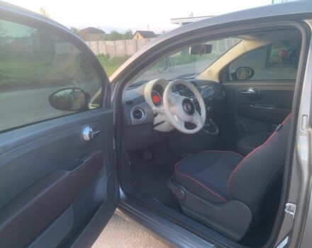 Серый Фиат 500, объемом двигателя 1.4 л и пробегом 173 тыс. км за 7600 $, фото 5 на Automoto.ua