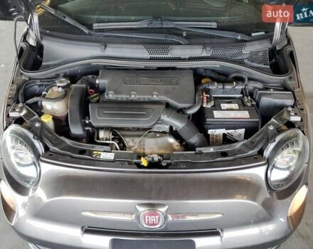 Серый Фиат 500, объемом двигателя 1.4 л и пробегом 70 тыс. км за 700 $, фото 9 на Automoto.ua